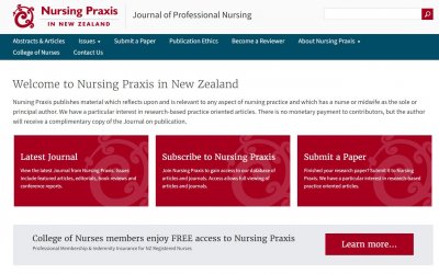 Nursing Praxis Website